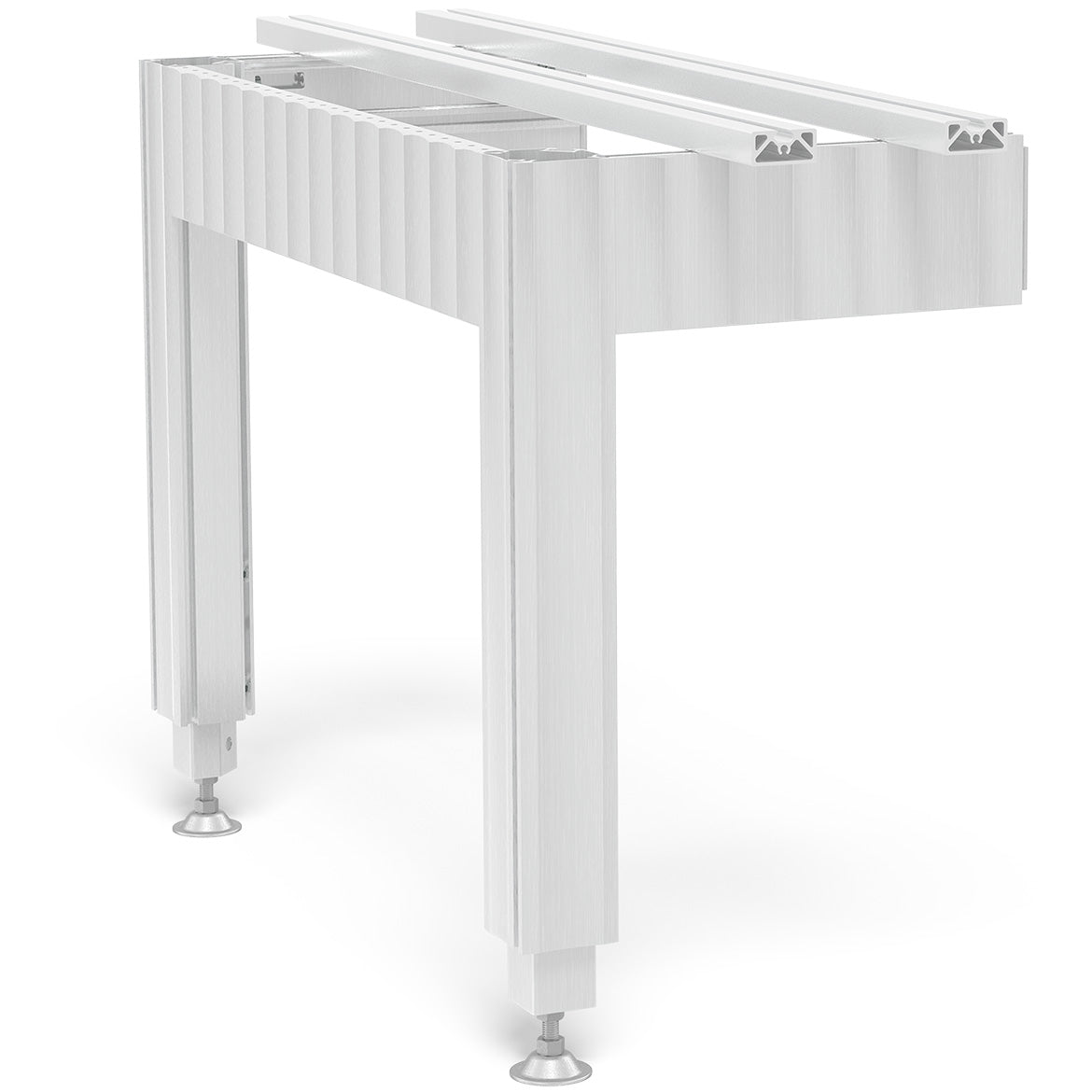 USMT160410.S: 16"x40" Machine Table for the System 16 Siegmund Imperial Series (Inch) Workbench - System 16 Imperial Series Welding Tables by Siegmund - The Flattest, Most Reliable Welding Tables & Fixturing Accessories in the World