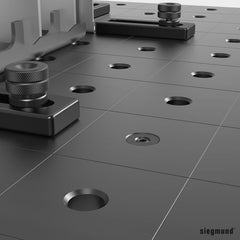 2-220528: Short Flush Mount Bolt (Burnished) - Siegmund Welding Tables USA (An Official Division of Quantum Machinery)