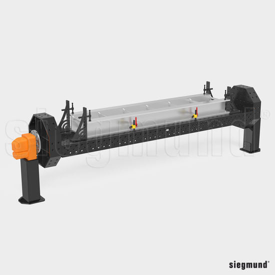 System 28 1,200x25mm (47.2"x0.98") Siegmund Octagonal Welding Table with Plasma Nitration (Item No. 2-941200.P) - Siegmund Welding Tables and Fixtures USA - A Division of Quantum Machinery Group