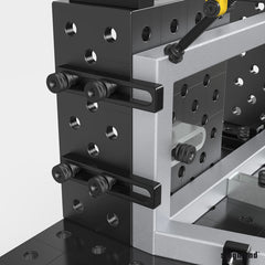 US280410.N: 6" L Universal Stop (Nitrided) - Siegmund Welding Tables USA (An Official Division of Quantum Machinery)