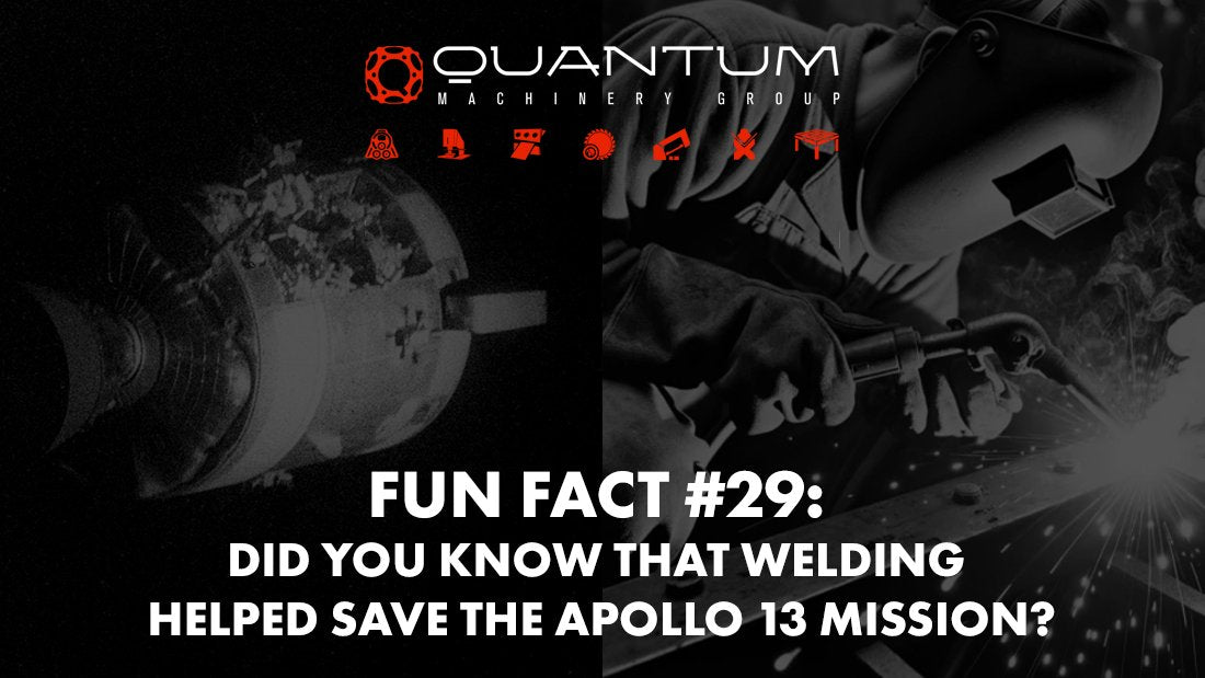 Fun Fact #29: Did you know that welding helped save the Apollo 13 mission? - Siegmund Welding Tables USA (An Official Division of Quantum Machinery)