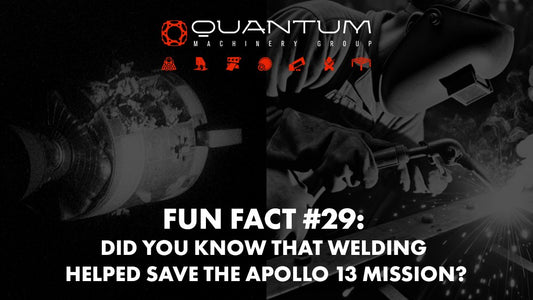 Fun Fact #29: Did you know that welding helped save the Apollo 13 mission? - Siegmund Welding Tables USA (An Official Division of Quantum Machinery)