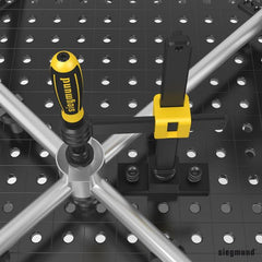 2 - 000570: 28 - > 16 Adapter Plate (Burnished/Nitrided) - 16mm Welding Table Accessories by Siegmund - The Flattest, Most Reliable Welding Tables & Fixturing Accessories in the World