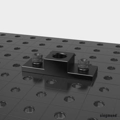 2 - 000570: 28 - > 16 Adapter Plate (Burnished/Nitrided) - 16mm Welding Table Accessories by Siegmund - The Flattest, Most Reliable Welding Tables & Fixturing Accessories in the World