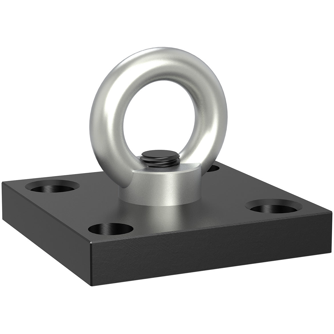 2 - 000830.N: Shipping Bracket with Fastening Plate (Nitrided) - 28mm Welding Table Accessories by Siegmund - The Flattest, Most Reliable Welding Tables & Fixturing Accessories in the World