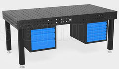 2 - 004200: 60mm Drawer for the Siegmund Welding Tables - 16mm Welding Table Accessories by Siegmund - The Flattest, Most Reliable Welding Tables & Fixturing Accessories in the World