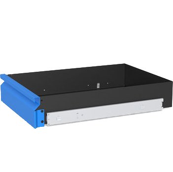 2 - 004225: 120 mm Drawer With Clip Rail For Lockable Sub Table Box - 16mm Welding Table Accessories by Siegmund - The Flattest, Most Reliable Welding Tables & Fixturing Accessories in the World