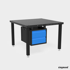 2 - 004230: 180 mm Drawer With Clip Rail for Sub Table Box - 16mm Welding Table Accessories by Siegmund - The Flattest, Most Reliable Welding Tables & Fixturing Accessories in the World