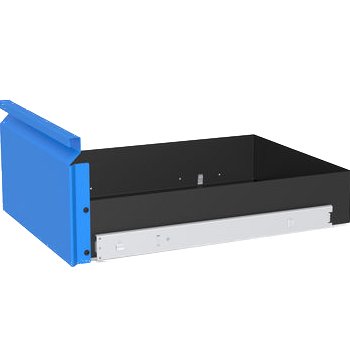 2 - 004235: 240 mm Drawer With Clip Rail For Sub Table Box - 16mm Welding Table Accessories by Siegmund - The Flattest, Most Reliable Welding Tables & Fixturing Accessories in the World