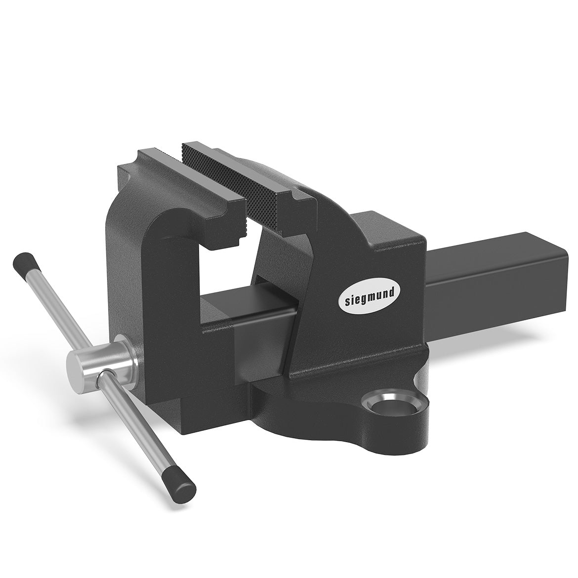 2 - 004302: 125mm Bench Vise With 28mm Boreholes for the System 28 Metric Series Welding Tables - Maintenance Products by Siegmund - The Flattest, Most Reliable Welding Tables & Fixturing Accessories in the World