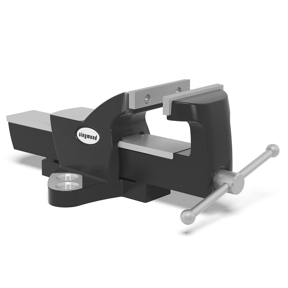 2 - 004320: Bench Vise 125mm for the System 28 (Metric Series) Welding Tables - Maintenance Products by Siegmund - The Flattest, Most Reliable Welding Tables & Fixturing Accessories in the World