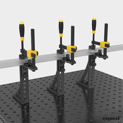 2 - 160112.N: 140 L Stop and Clamping Square (Nitrided) - 16mm Welding Table Accessories by Siegmund - The Flattest, Most Reliable Welding Tables & Fixturing Accessories in the World