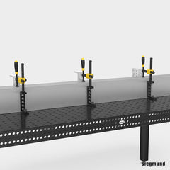 2 - 160114.N: 150 L Stop and Clamping Square (Nitrided) - 16mm Welding Table Accessories by Siegmund - The Flattest, Most Reliable Welding Tables & Fixturing Accessories in the World