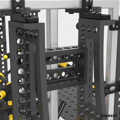 2 - 160300.N: 150x100x50mm Riser Block (Nitrided) - 16mm Welding Table Accessories by Siegmund - The Flattest, Most Reliable Welding Tables & Fixturing Accessories in the World