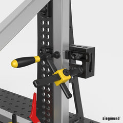 2 - 160301.N: 150x100x50mm Riser Block (Nitrided) - 16mm Welding Table Accessories by Siegmund - The Flattest, Most Reliable Welding Tables & Fixturing Accessories in the World