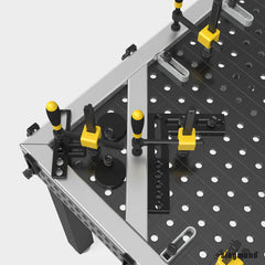 2 - 160402.N: Ø 75mm Eccentric Stop with M10 Thread (Nitrided) - 16mm Welding Table Accessories by Siegmund - The Flattest, Most Reliable Welding Tables & Fixturing Accessories in the World