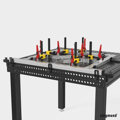 2 - 160410.N: 80mm L Universal Stop (Nitrided) - 16mm Welding Table Accessories by Siegmund - The Flattest, Most Reliable Welding Tables & Fixturing Accessories in the World