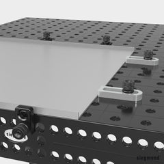 2 - 160412: 12x83mm Flex Stop (Aluminum) - 16mm Welding Table Accessories by Siegmund - The Flattest, Most Reliable Welding Tables & Fixturing Accessories in the World