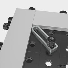 2 - 160417: 12x97mm Flex Stop (Galvanized Steel) - 16mm Welding Table Accessories by Siegmund - The Flattest, Most Reliable Welding Tables & Fixturing Accessories in the World