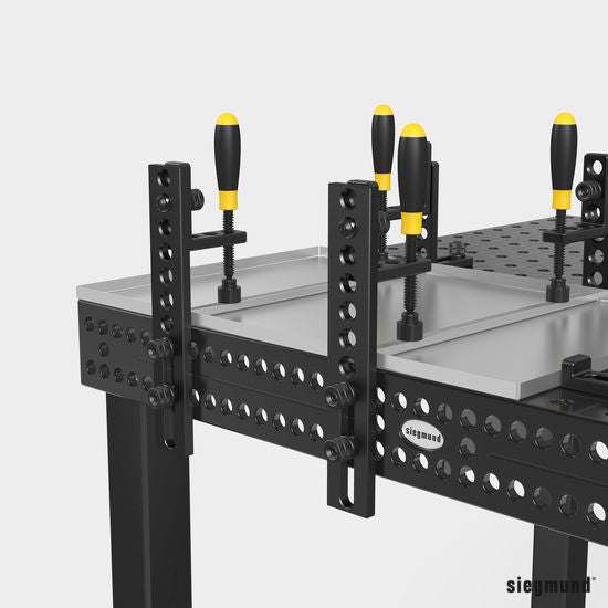 2 - 160425.N: 300mm M Universal Stop (Nitrided) - 16mm Welding Table Accessories by Siegmund - The Flattest, Most Reliable Welding Tables & Fixturing Accessories in the World