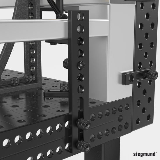 2 - 160425.N: 300mm M Universal Stop (Nitrided) - 16mm Welding Table Accessories by Siegmund - The Flattest, Most Reliable Welding Tables & Fixturing Accessories in the World