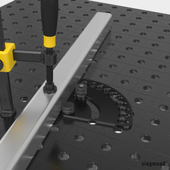 2 - 160455.N: Angle Alignment Template (Nitrided) - 16mm Welding Table Accessories by Siegmund - The Flattest, Most Reliable Welding Tables & Fixturing Accessories in the World