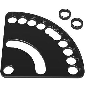 2 - 160455.N: Angle Alignment Template (Nitrided) - 16mm Welding Table Accessories by Siegmund - The Flattest, Most Reliable Welding Tables & Fixturing Accessories in the World