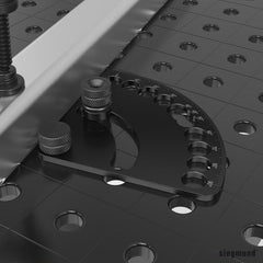 2 - 160455.N: Angle Alignment Template (Nitrided) - 16mm Welding Table Accessories by Siegmund - The Flattest, Most Reliable Welding Tables & Fixturing Accessories in the World