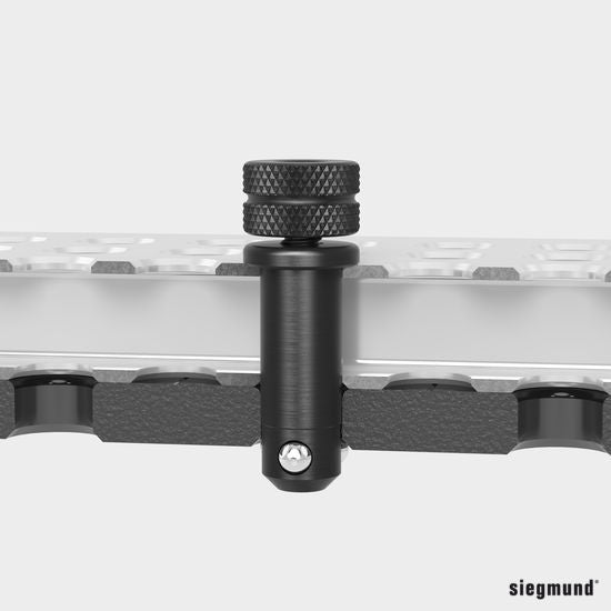 2 - 160513: Fast Clamping Bolt without Triple Slot (Burnished) - 16mm Welding Table Accessories by Siegmund - The Flattest, Most Reliable Welding Tables & Fixturing Accessories in the World