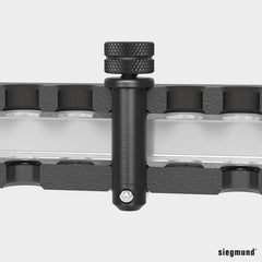 2 - 160515: Fast Clamping Bolt without Quadruple Slot (Burnished) - 16mm Welding Table Accessories by Siegmund - The Flattest, Most Reliable Welding Tables & Fixturing Accessories in the World