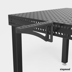 2 - 160540: Positioning Bolt (Burnished) - 16mm Welding Table Accessories by Siegmund - The Flattest, Most Reliable Welding Tables & Fixturing Accessories in the World