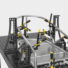 2 - 160650: Ø 25mm Duo Prism (Burnished/Nitrided) - 16mm Welding Table Accessories by Siegmund - The Flattest, Most Reliable Welding Tables & Fixturing Accessories in the World