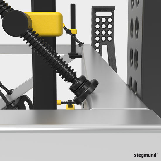 2 - 160656.P: Polyamide Prism for Screw Clamps - 16mm Welding Table Accessories by Siegmund - The Flattest, Most Reliable Welding Tables & Fixturing Accessories in the World