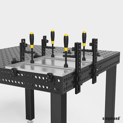 2 - 160660: Pressure Ball for Screw Clamps (Burnished) - 16mm Welding Table Accessories by Siegmund - The Flattest, Most Reliable Welding Tables & Fixturing Accessories in the World