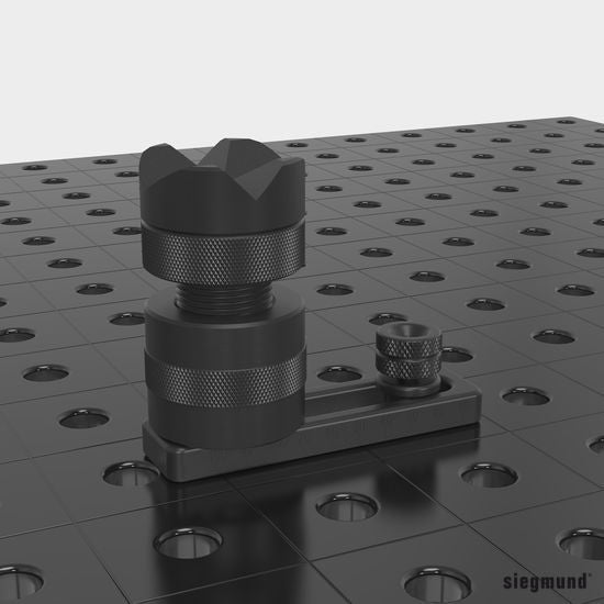 2 - 160822: Ø 50mm Screw Support (Burnished) - 16mm Welding Table Accessories by Siegmund - The Flattest, Most Reliable Welding Tables & Fixturing Accessories in the World