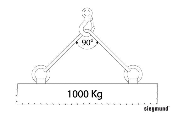 2 - 160830: Comfort Shipping Bracket with Fastening Plate - 16mm Welding Table Accessories by Siegmund - The Flattest, Most Reliable Welding Tables & Fixturing Accessories in the World