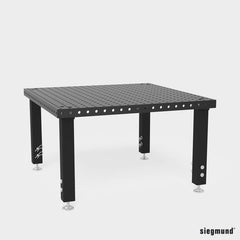 2 - 160877.X: 550 - 950mm Height Adjustable Leg for the Siegmund System 16 Welding Tables - 16mm Welding Table Accessories by Siegmund - The Flattest, Most Reliable Welding Tables & Fixturing Accessories in the World