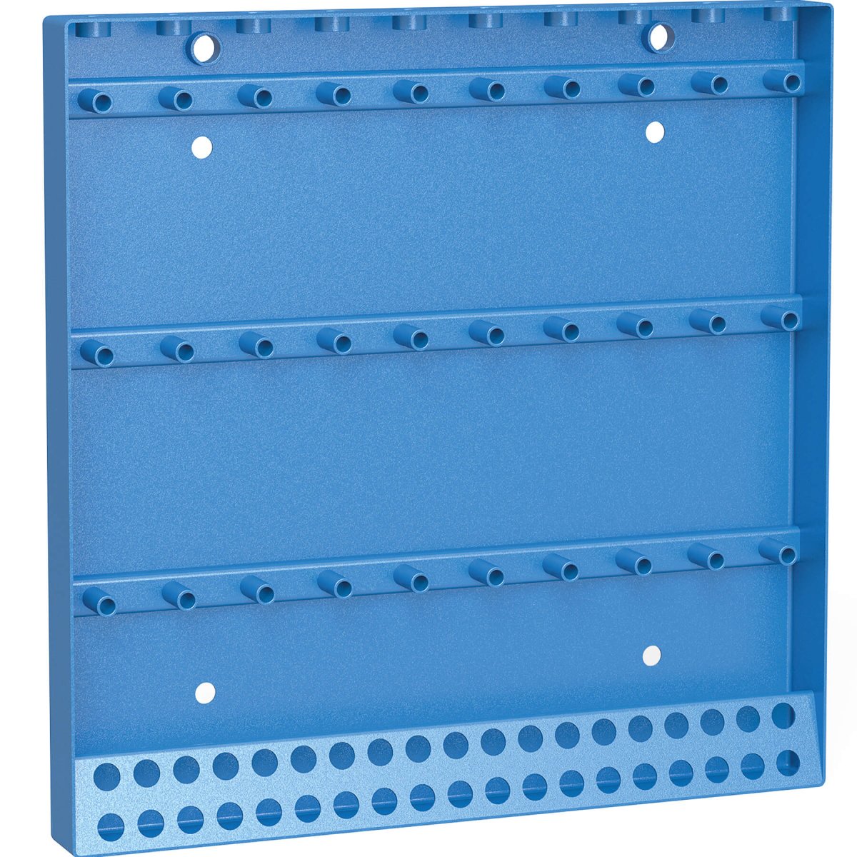 2 - 160912: Tool Wall Storage for System 16 Accessories (Varnished) - 16mm Welding Table Accessories by Siegmund - The Flattest, Most Reliable Welding Tables & Fixturing Accessories in the World