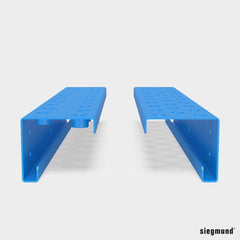 2 - 160930: Module for Tool Wall with Sleeves (Varnished) - 16mm Welding Table Accessories by Siegmund - The Flattest, Most Reliable Welding Tables & Fixturing Accessories in the World