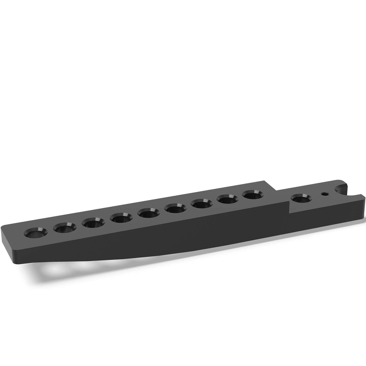 2 - 164050: Extension With 1 Row Of Holes For Perforated Plates (Nitrided) - 16mm Welding Table Accessories by Siegmund - The Flattest, Most Reliable Welding Tables & Fixturing Accessories in the World