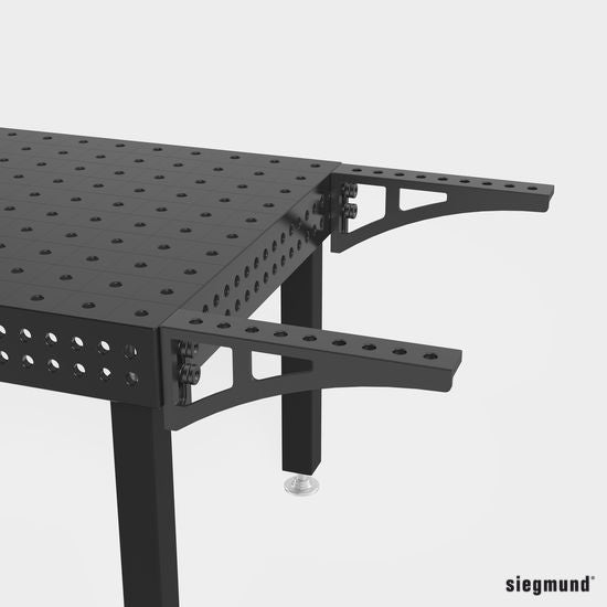 2 - 220162.N: 500mm G Stop and Clamping Square (Nitrided) - 22mm Welding Table Accessories by Siegmund - The Flattest, Most Reliable Welding Tables & Fixturing Accessories in the World