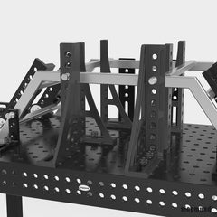 2 - 220164.N: 500mm G Stop and Clamping Square with Left Rotation Angle (Nitrided) - 22mm Welding Table Accessories by Siegmund - The Flattest, Most Reliable Welding Tables & Fixturing Accessories in the World