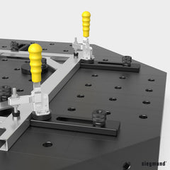 2 - 220420.N: 225mm L Universal Stop (Nitrided) - 22mm Welding Table Accessories by Siegmund - The Flattest, Most Reliable Welding Tables & Fixturing Accessories in the World