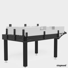 2 - 220420.N: 225mm L Universal Stop (Nitrided) - 22mm Welding Table Accessories by Siegmund - The Flattest, Most Reliable Welding Tables & Fixturing Accessories in the World