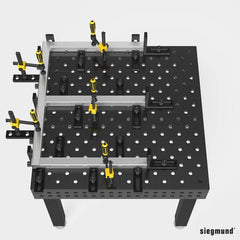 2 - 220631: 200mm Horizontal Bar - 22mm Welding Table Accessories by Siegmund - The Flattest, Most Reliable Welding Tables & Fixturing Accessories in the World