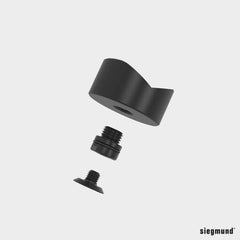 2 - 220651.1.PA: 60mm Ø, 135° Prism with Screwed - In Collar (Polyamide) - 22mm Welding Table Accessories by Siegmund - The Flattest, Most Reliable Welding Tables & Fixturing Accessories in the World