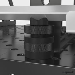 2 - 220822: 80mm Ø Screw Support (Burnished) - 22mm Welding Table Accessories by Siegmund - The Flattest, Most Reliable Welding Tables & Fixturing Accessories in the World