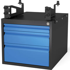 2 - 220990.2: Lockable 3 Drawer Sub Table Box Set for the System 22 Welding Tables - 16mm Welding Table Accessories by Siegmund - The Flattest, Most Reliable Welding Tables & Fixturing Accessories in the World