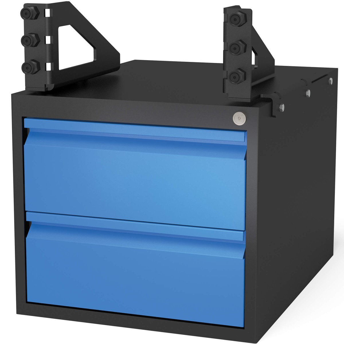 2 - 222990.1: Lockable 2 Drawer Sub Table Box Set for System 22 PLUS Welding Tables - 22mm Welding Table Accessories by Siegmund - The Flattest, Most Reliable Welding Tables & Fixturing Accessories in the World