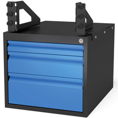 2 - 222990.2: Lockable 3 Drawer Sub Table Box Set for the System 22 PLUS Welding Tables - 22mm Welding Table Accessories by Siegmund - The Flattest, Most Reliable Welding Tables & Fixturing Accessories in the World